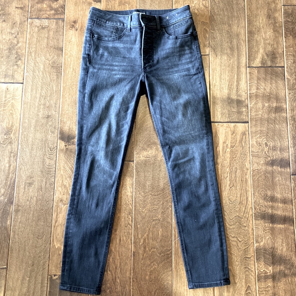 Black Express high rise skinny jeans